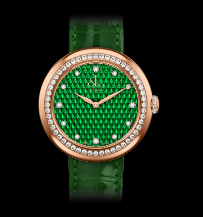 Jacob & Co brilliant ROSE GOLD WITH GREEN PYRAMID DIAL BQ015.40.RO.AD.A Replica watch Jacob & Co brilliant ROSE GOLD WITH GREEN PYRAMID DIAL BQ015.40.RO.AD.A Replica watch